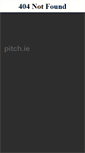 Mobile Screenshot of pitch.ie