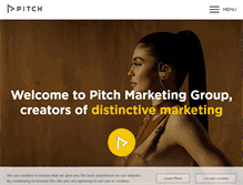 Tablet Screenshot of pitch.co.uk